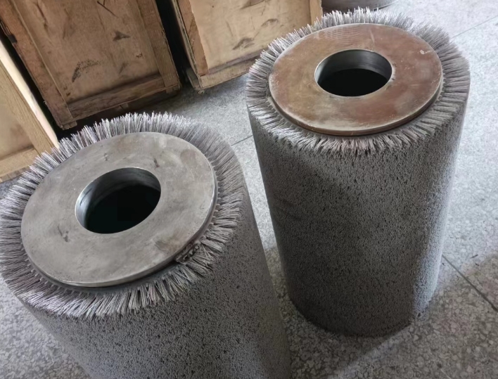 酸洗线毛刷辊在工业生产中重要用途
